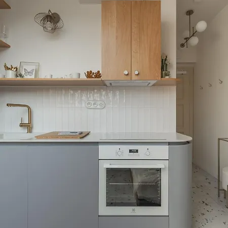 Cute Designer Little Near Castle! Backyard! Apartamento
